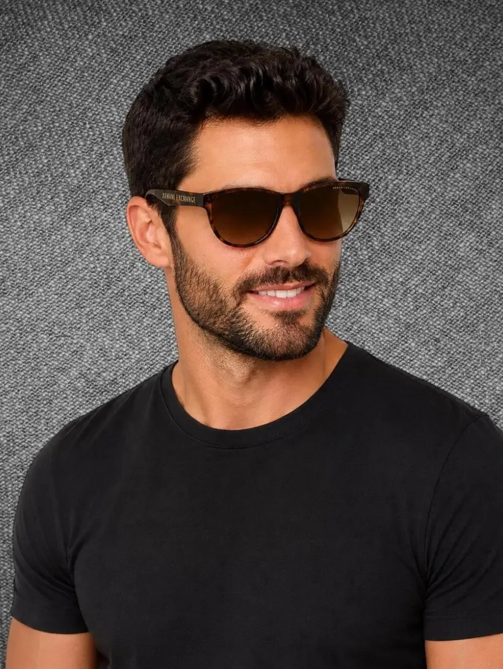 Armani Exchange AX4095S Tortoise Brown Sunglasses-Brand New